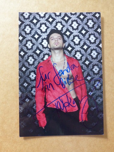 Autografo firmato tarkan - autografo,