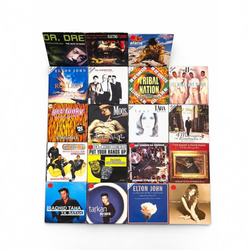 Lot singles années 90 - lot,