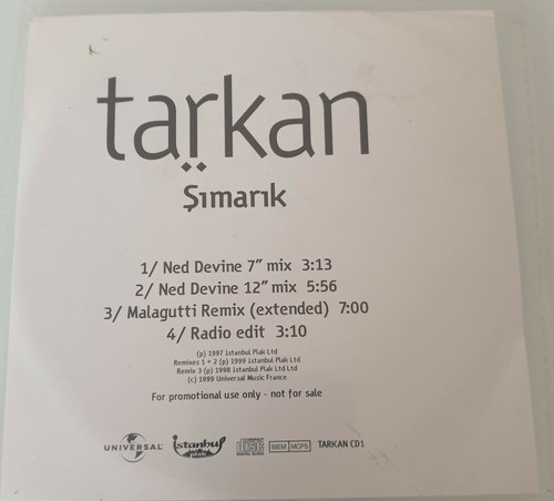 Tarkan şımarık cd - tarkan, –